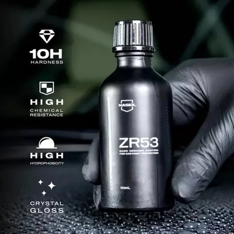 Sellador cerámico Nasiol ZR53 50 ml – 10H, más de 3 años de protección, alto brillo