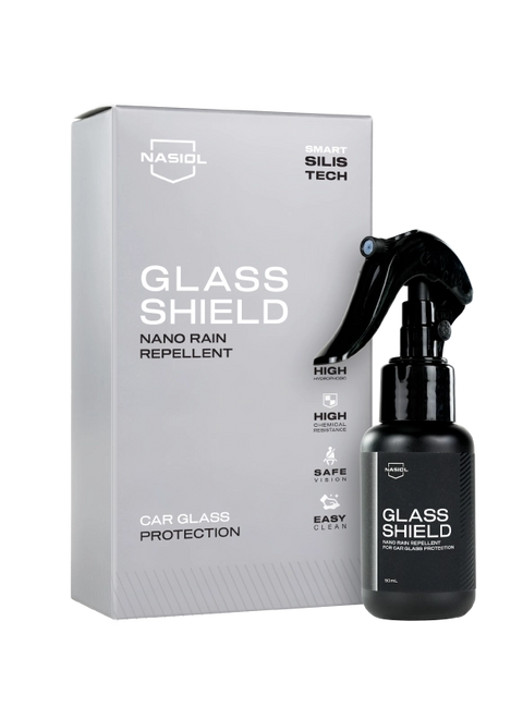 Nasiol GlasShield – Sellador de nanovidrio para una visión clara en todas las condiciones climáticas (50 ml)