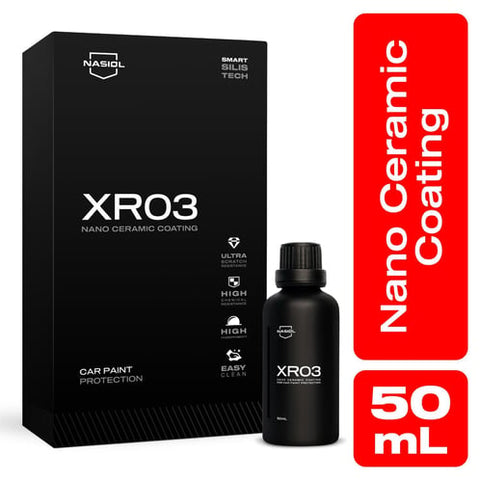 Nasiol XR03 – Sellador nanocerámico 50 ml (hasta 18 meses de protección)