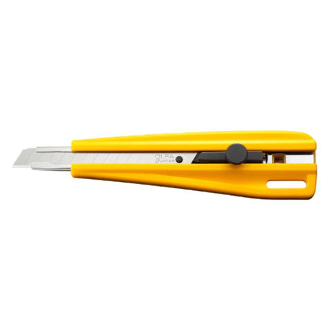 Cúter Olfa 300 - 9 mm - con mango extra ancho y rueda de bloqueo