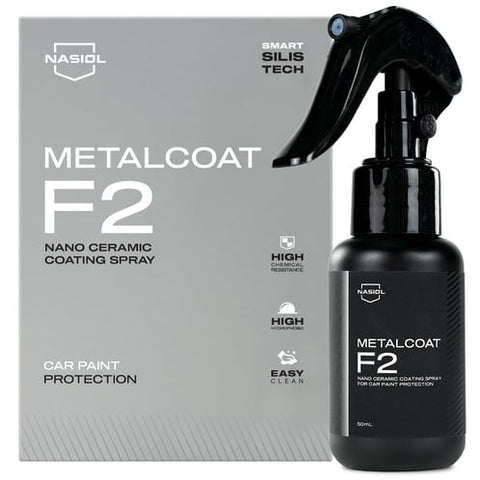 Nasiol MetalCoat F2 – Sellador cerámico rápido con fórmula fácil de usar (50 ml)