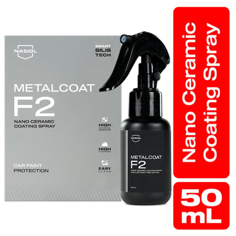 Nasiol MetalCoat F2 – Sellador cerámico rápido con fórmula fácil de usar (50 ml)