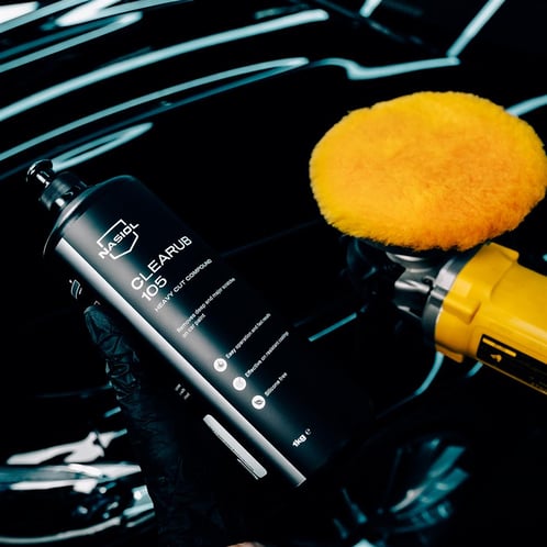 Almohadilla de pulido de lana de cordero Nasiol: almohadilla de pulido de 150 mm hecha de lana de cordero para un máximo rendimiento de corte