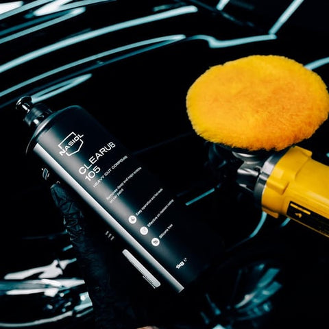 Almohadilla de pulido de lana de cordero Nasiol: almohadilla de pulido de 150 mm hecha de lana de cordero para un máximo rendimiento de corte