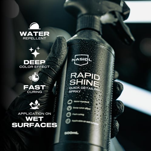 Nasiol RapidShine – Sellador en aerosol de 500 ml para brillo y protección instantáneos