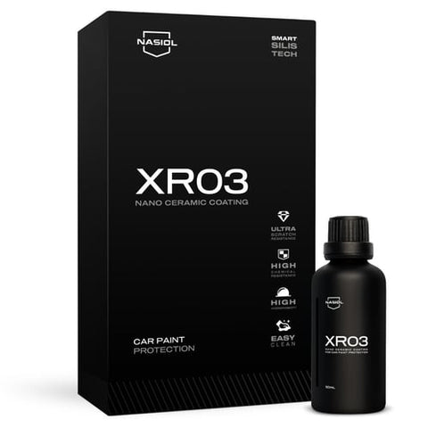 Nasiol XR03 – Sellador nanocerámico 50 ml (hasta 18 meses de protección)