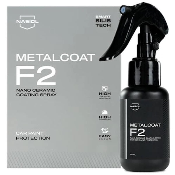 Nasiol MetalCoat F2 – Sellador cerámico rápido con fórmula fácil de usar (50 ml)