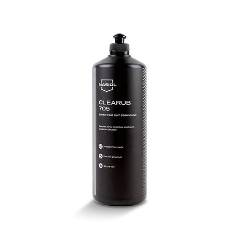 Nasiol Clearub 705 – Esmalte de acabado ultrafino para máximo brillo 500 g