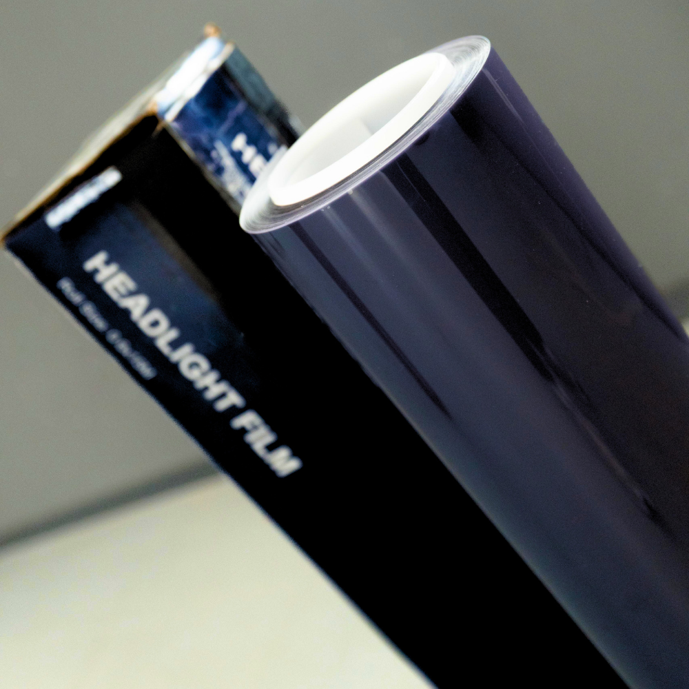 NAR PREMIUM PPF - Headlight Film DARK PURPLE GREY 600mm x 15m