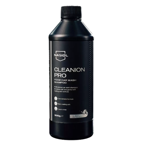 Nasiol Cleanion Pro - Champú profesional en espuma para lavado de coches 500 g