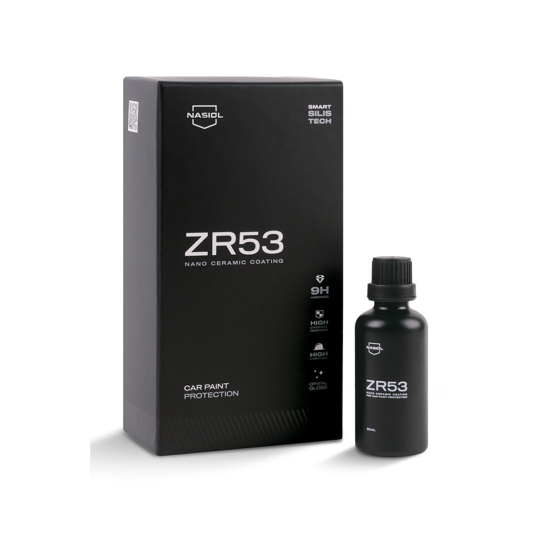Sellador cerámico Nasiol ZR53 50 ml – 10H, más de 3 años de protección, alto brillo