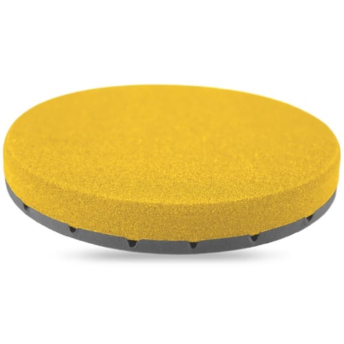 Disco de pulido Nasiol de corte fino (150 mm, amarillo) con sistema de canal de aire