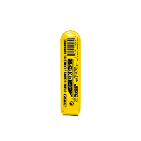 Cuchilla de repuesto Olfa DKB-5 (5 piezas), cuchilla desprendible de 30° para cortador de 9 mm SAC-1